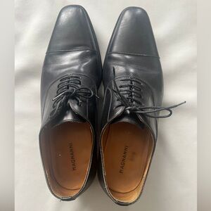 Black Magnanni Formal Shoe